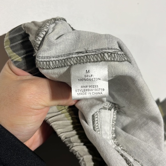 NEW Pacsun PS/LA Khaki Camo Joggers Size Medium - Picture 10 of 10